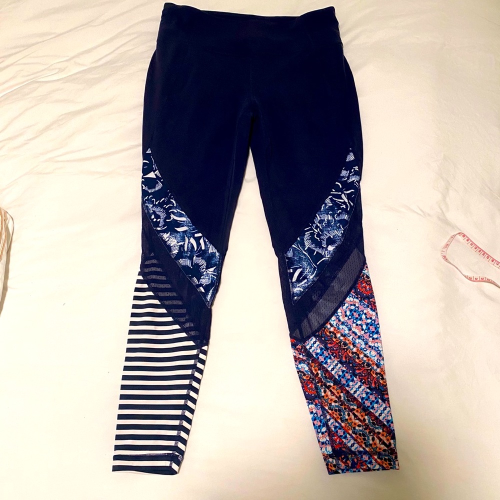Athleta Leggings- Size Large Tall - Navy